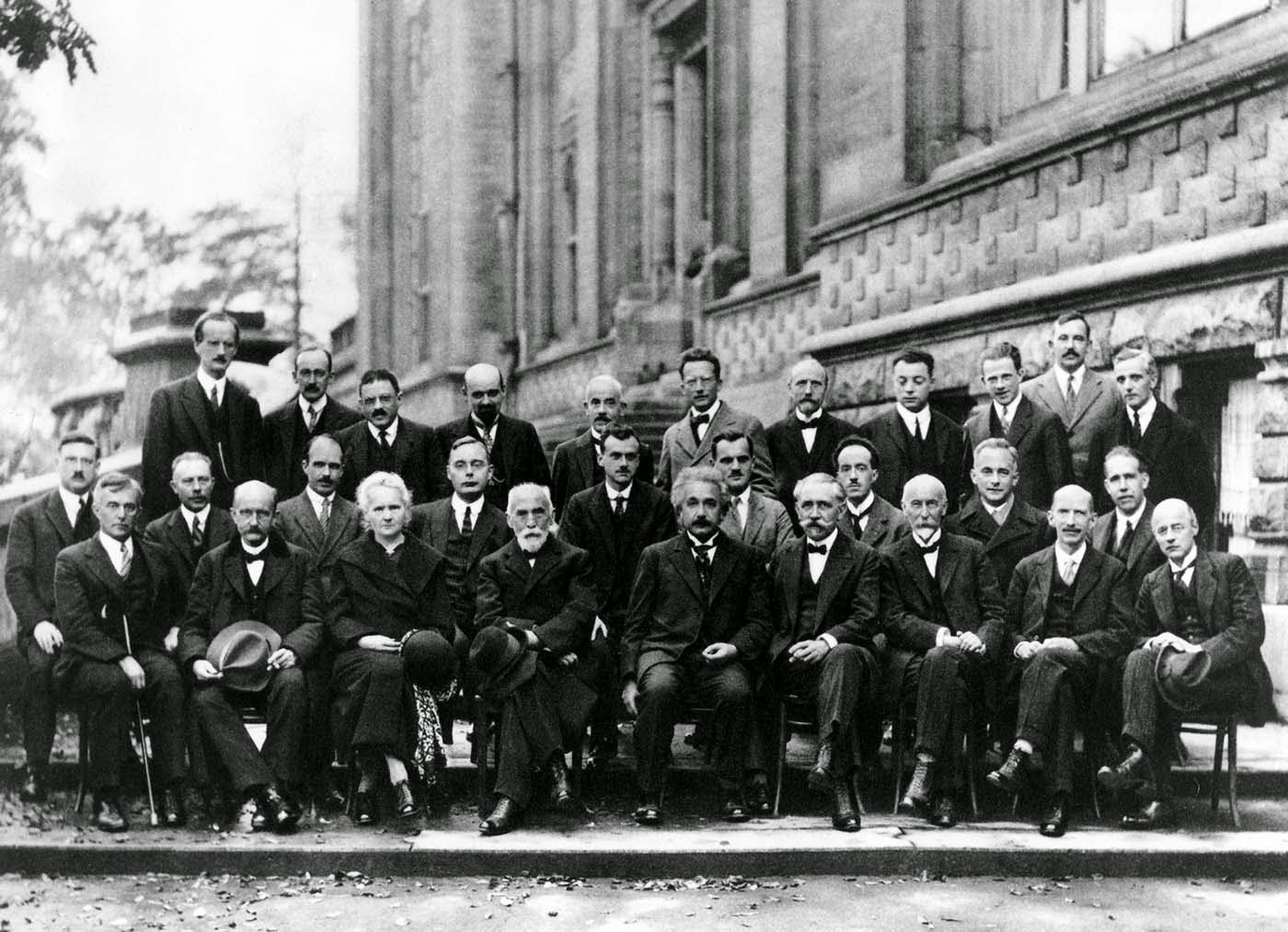 The Solvay Conference, probably the most intelligent picture ever taken, 1927 Historical Photo