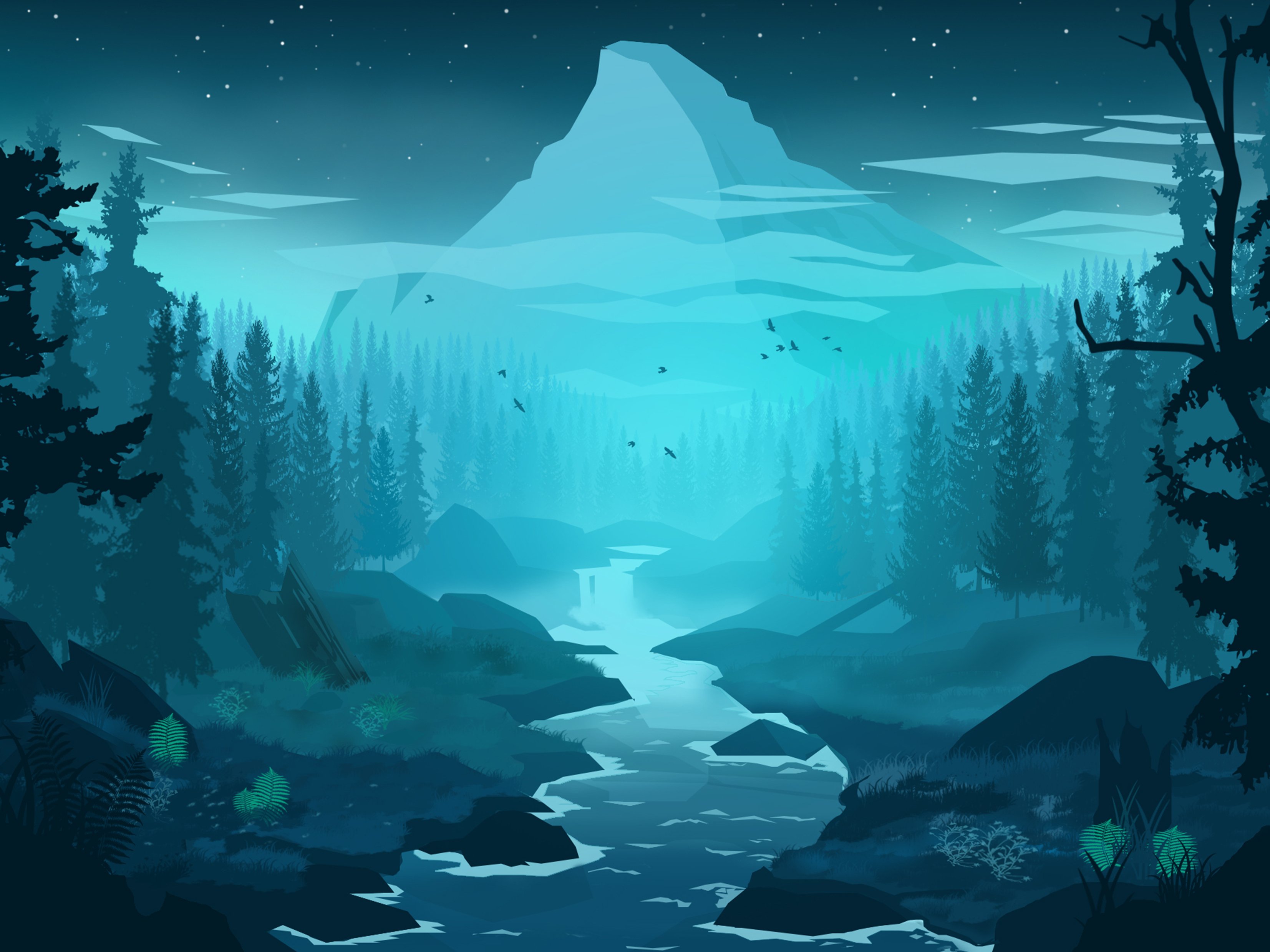 Winter Forest Desktop Wallpapers - Wallpaper Cave