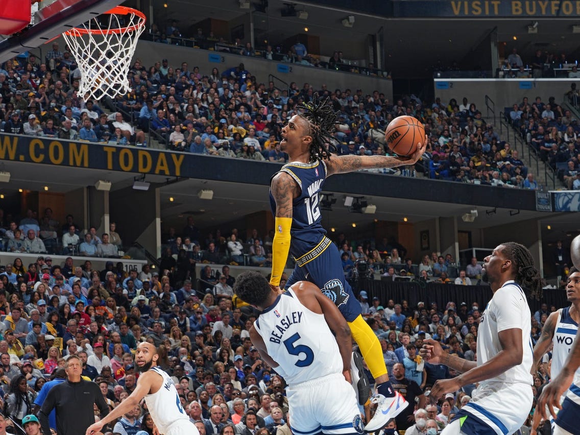 Ja Morant on Dunk: It's 'Easy' to Put Another Guard on a Poster