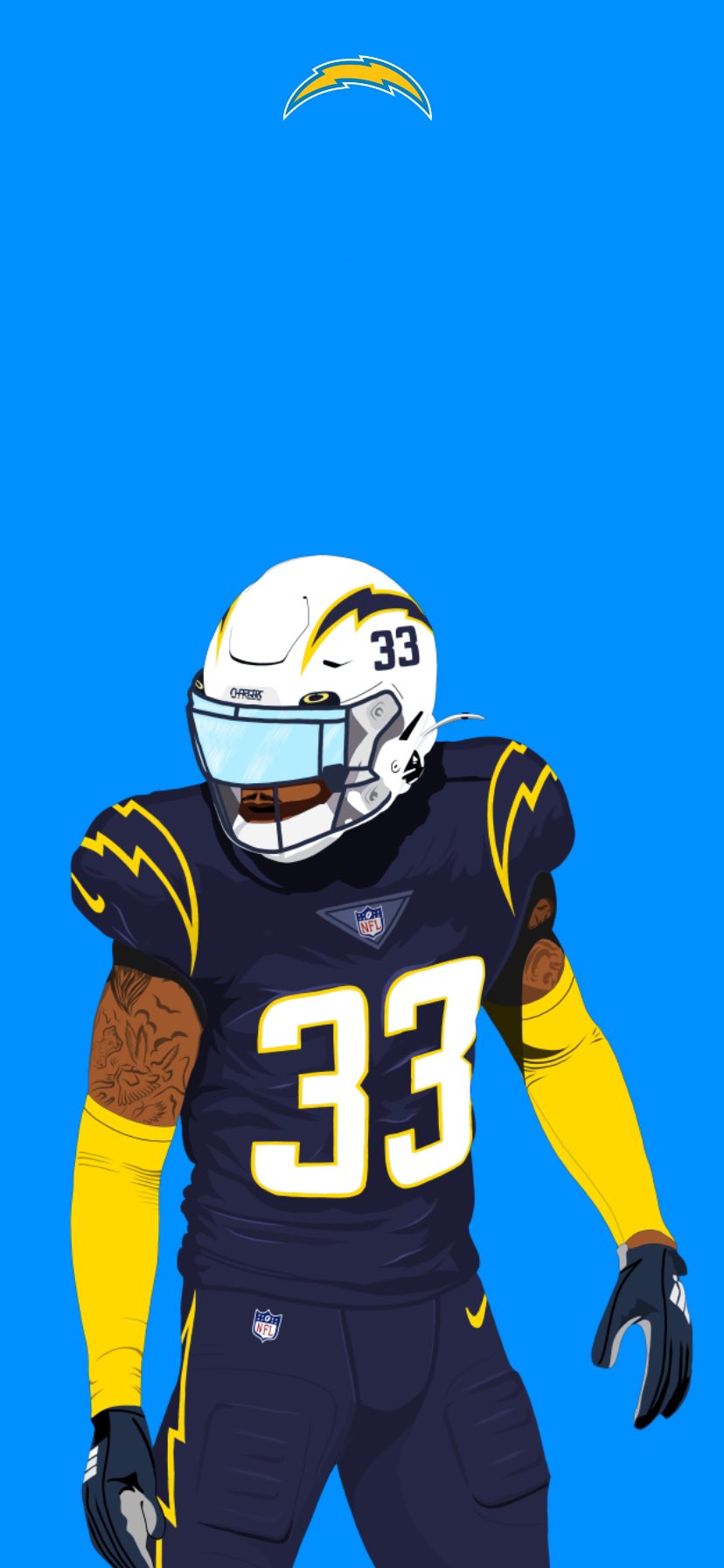 Dorian ⚡️ James Jr. drawing ✍️⚡️ #BoltUp