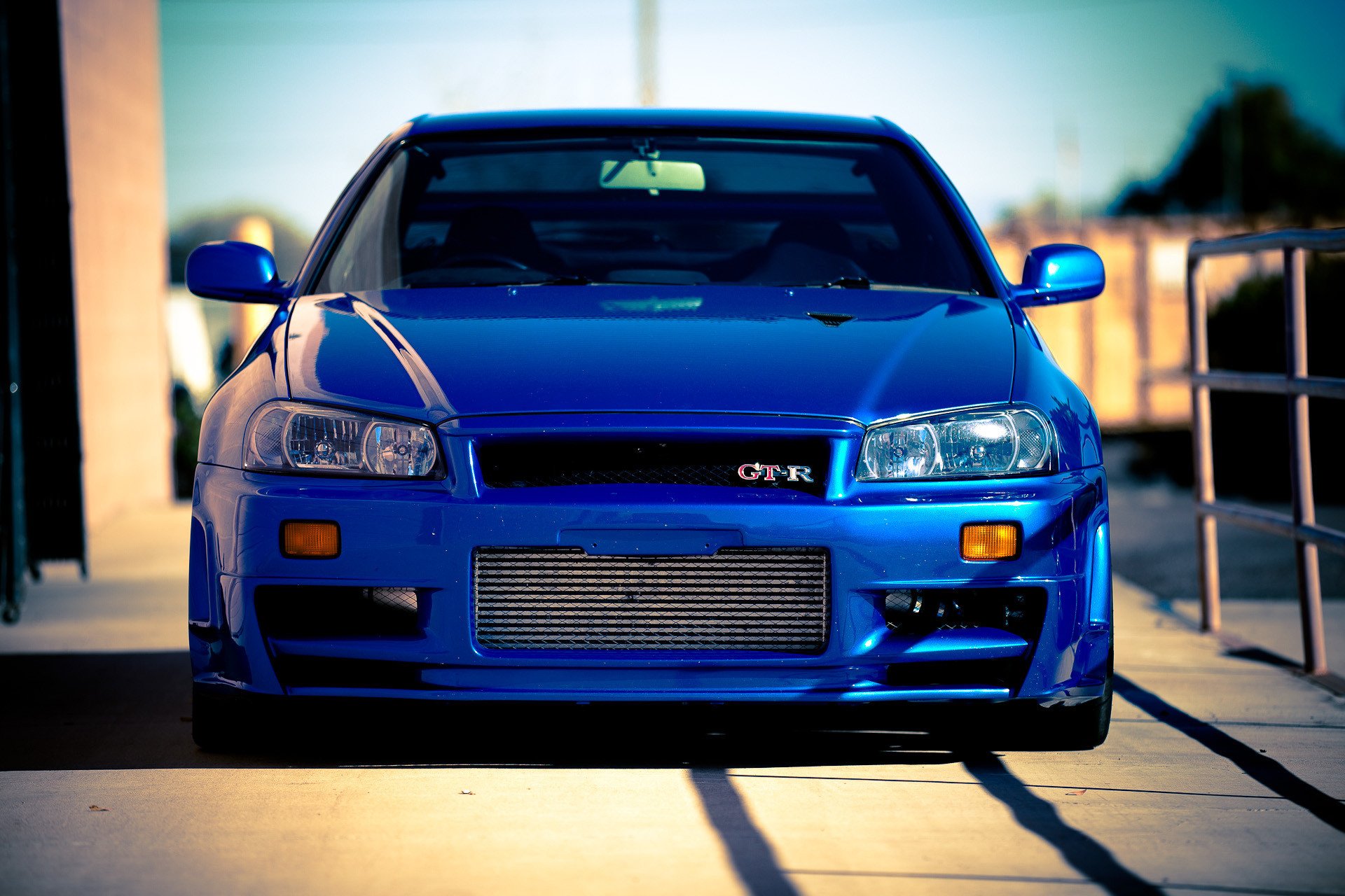 nissan, Skyline, Gtr, R34, Car, Blue, Tuning Wallpaper HD / Desktop and Mobile Background