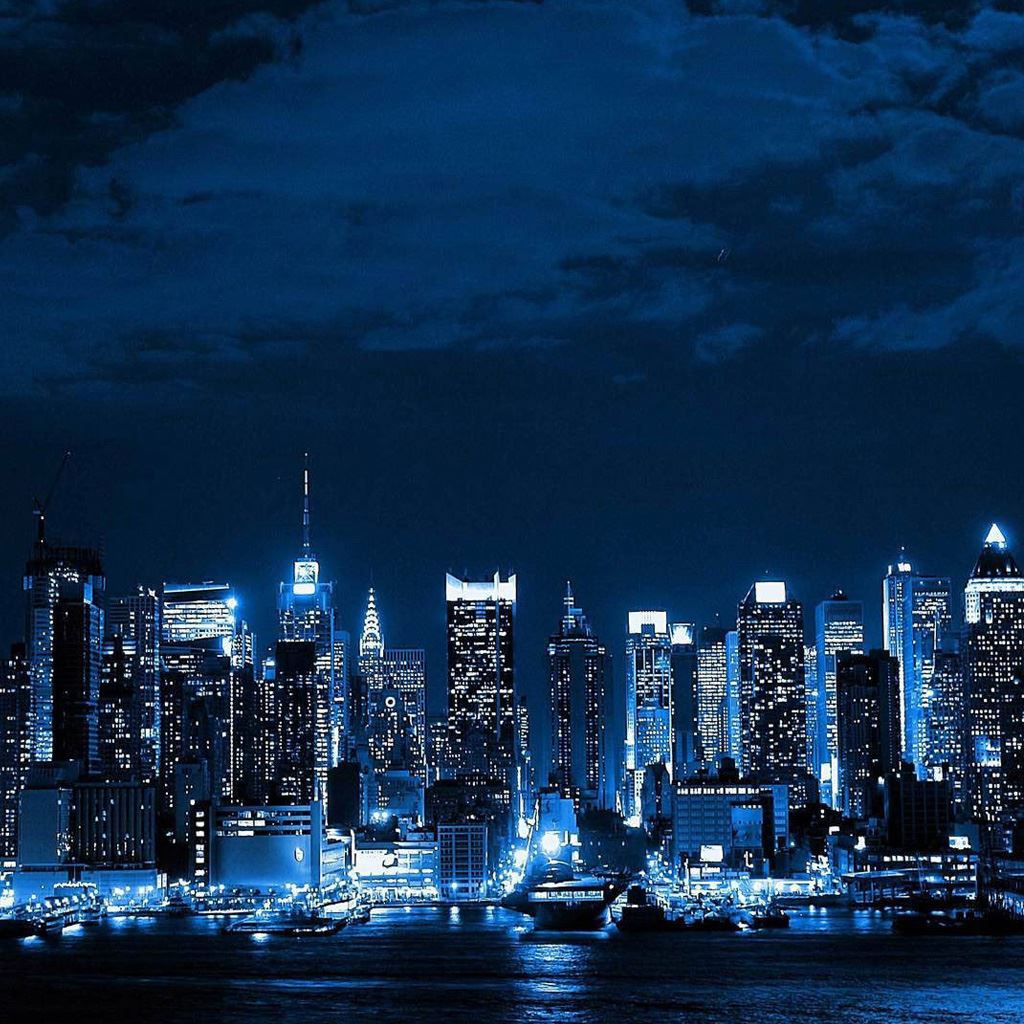 City skyline world iPad Wallpaper