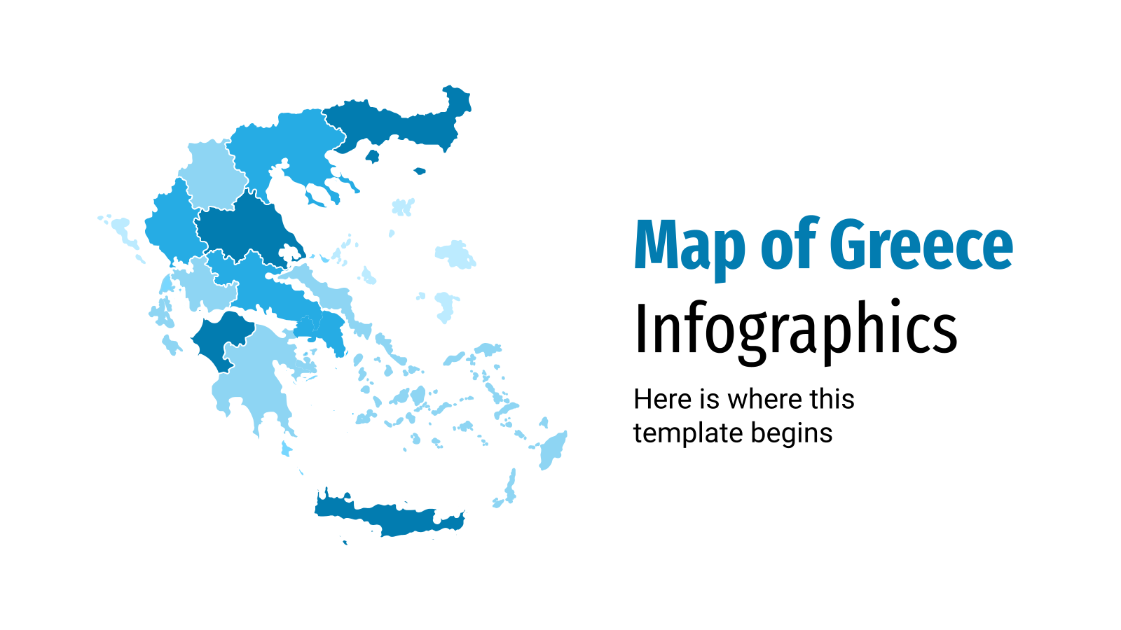 Map of Greece Infographics for Google Slides and PowerPoint