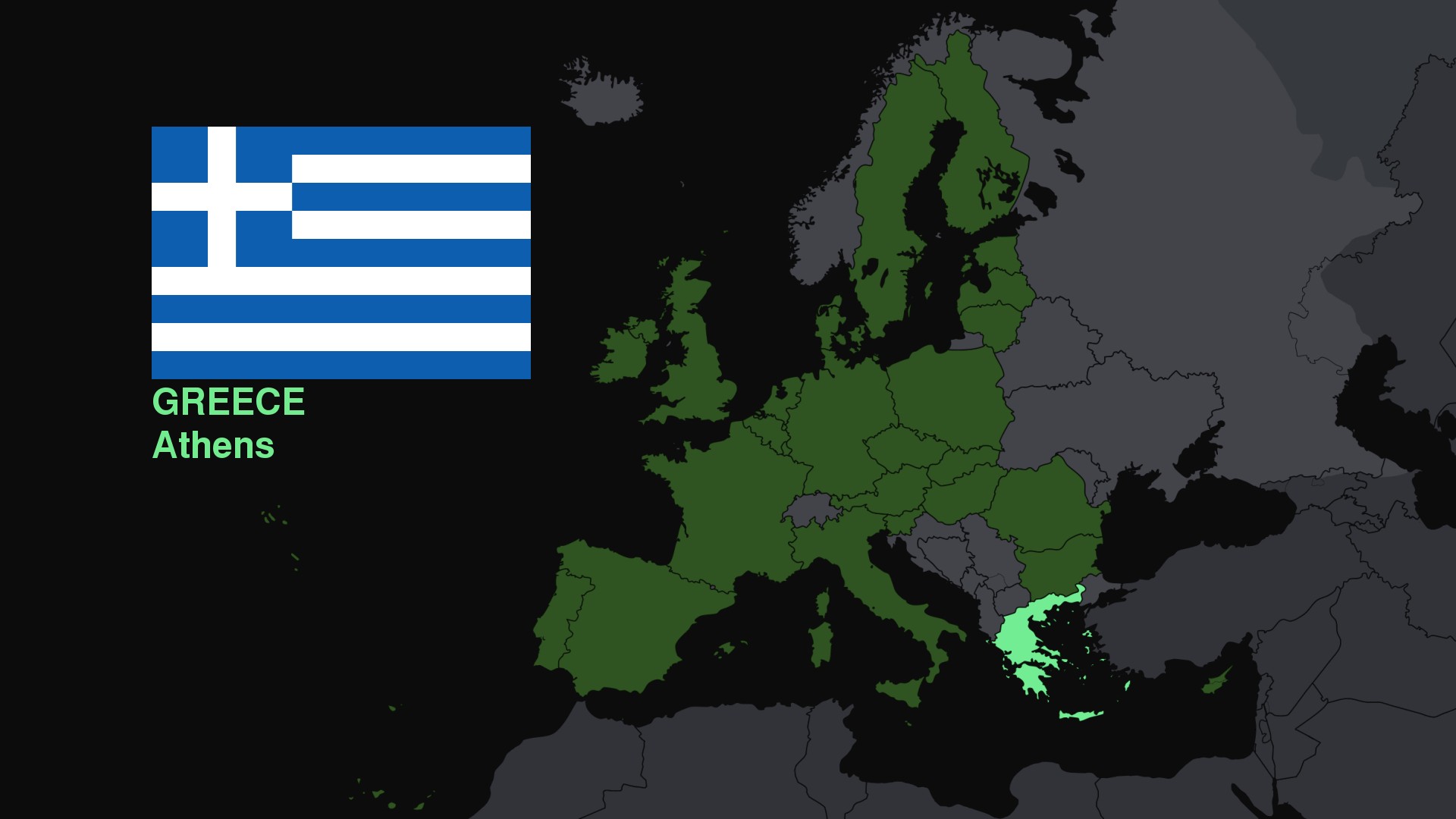 Greece, Flag, Map, Europe Wallpaper HD / Desktop and Mobile Background