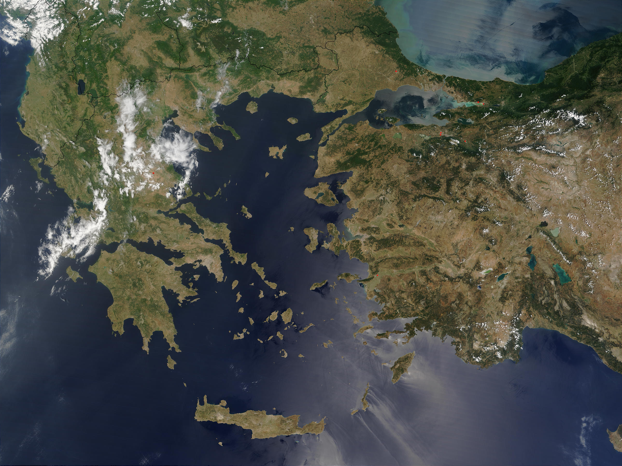 Greece and Turkey