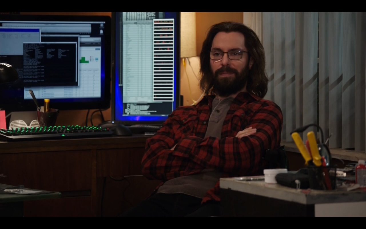 This is the closest Gilfoyle has ever gotten to a smile