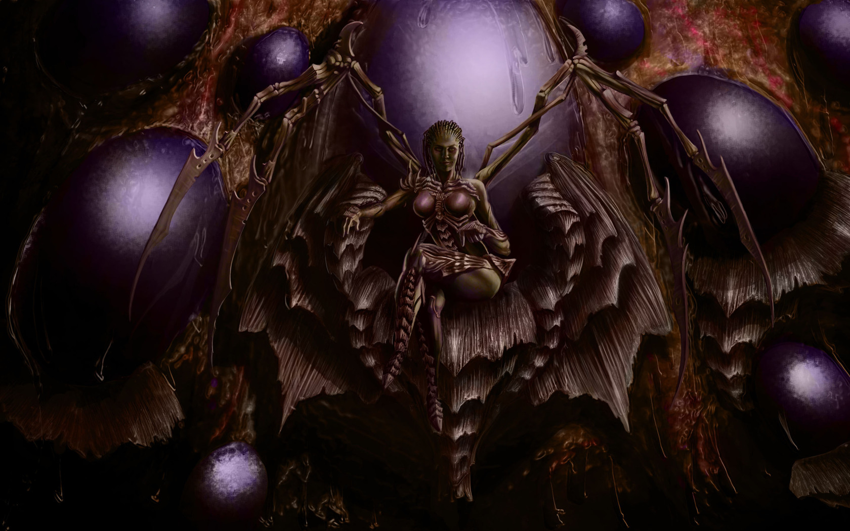 Queen of Blades HD Wallpaper and Background