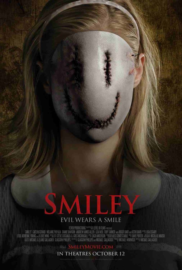 Evil wears a smile. Newest horror movies, Horror movies, Horror movie posters