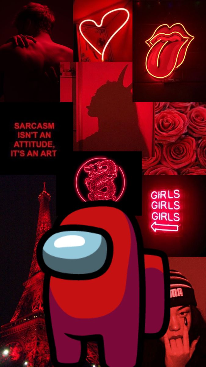 among us red wallpaper. Iconic wallpaper, Dark wallpaper, Red wallpaper