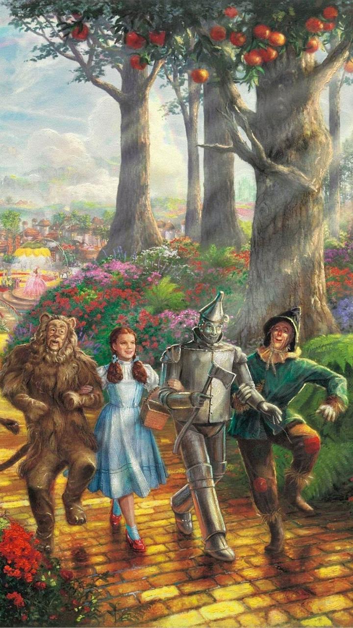 Wizard of Oz Art Wallpaper