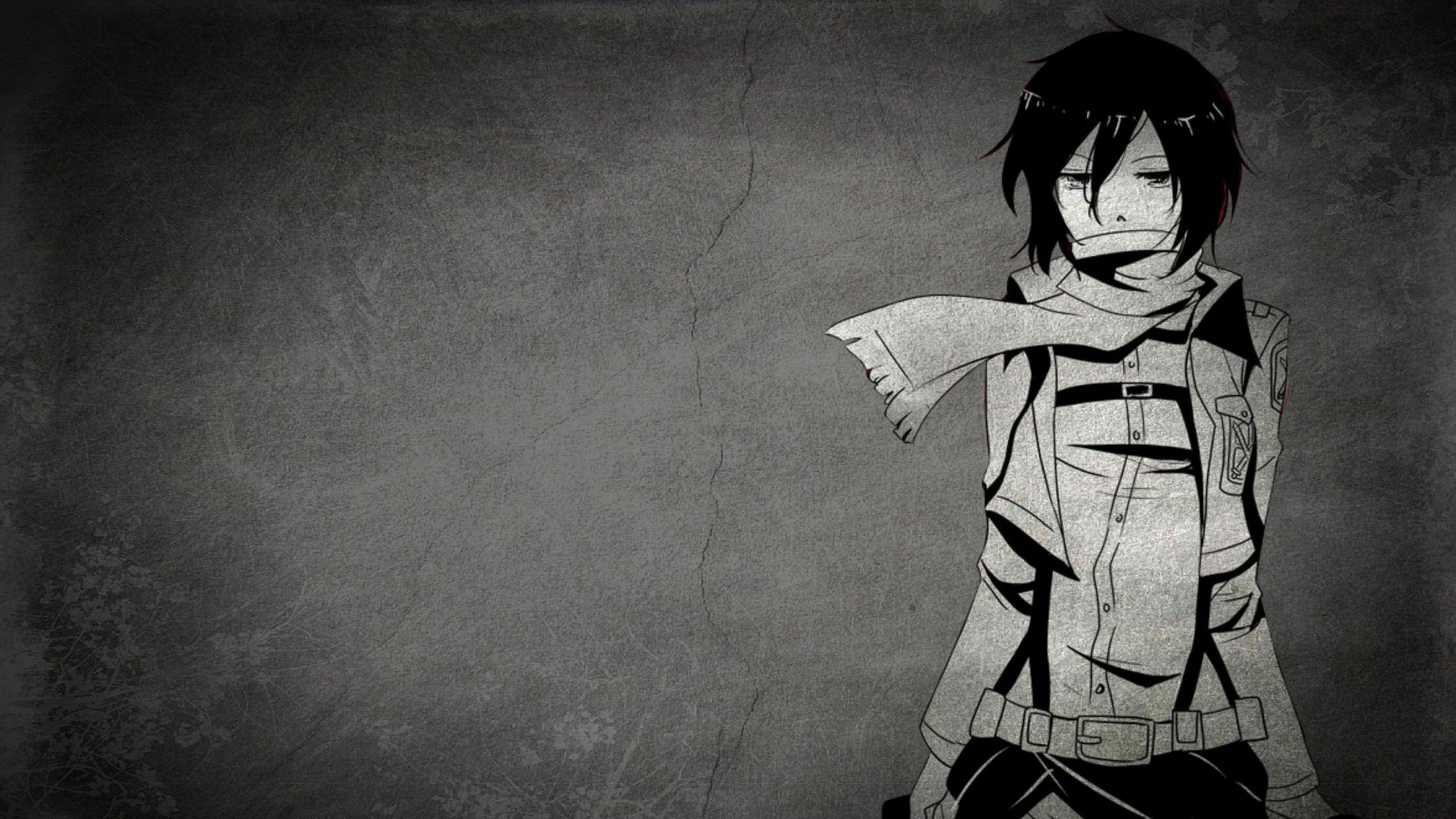 Black Anime Wallpaper