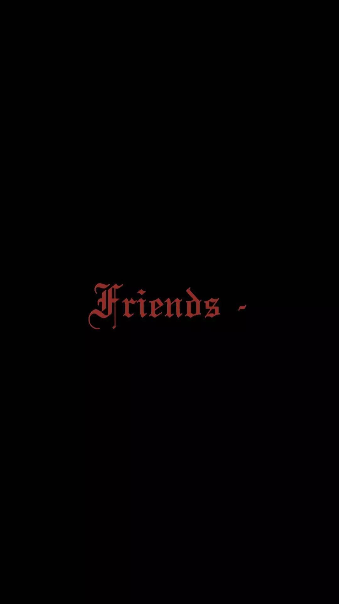 Download Vlone Friends On Dark Background Wallpaper