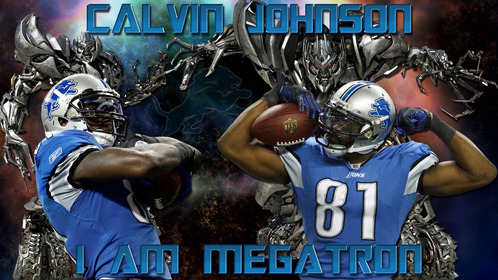 Calvin Johnson I Am Megatron Detroit Lions Wallpaper Lions Wallpaper. Calvin Johnson, Detroit Lions, Detroit Lions Wallpaper