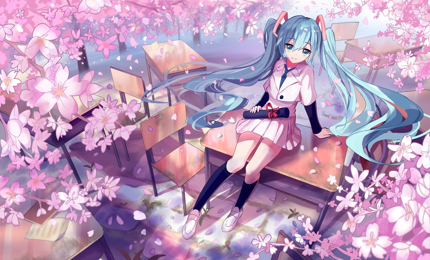 hatsune miku siji (szh5522) tagme vocaloid. konachan.com.com Anime Wallpaper