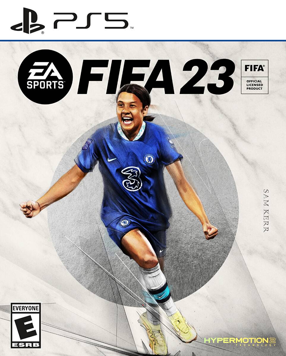 Here's the FIFA 23 cover last developed