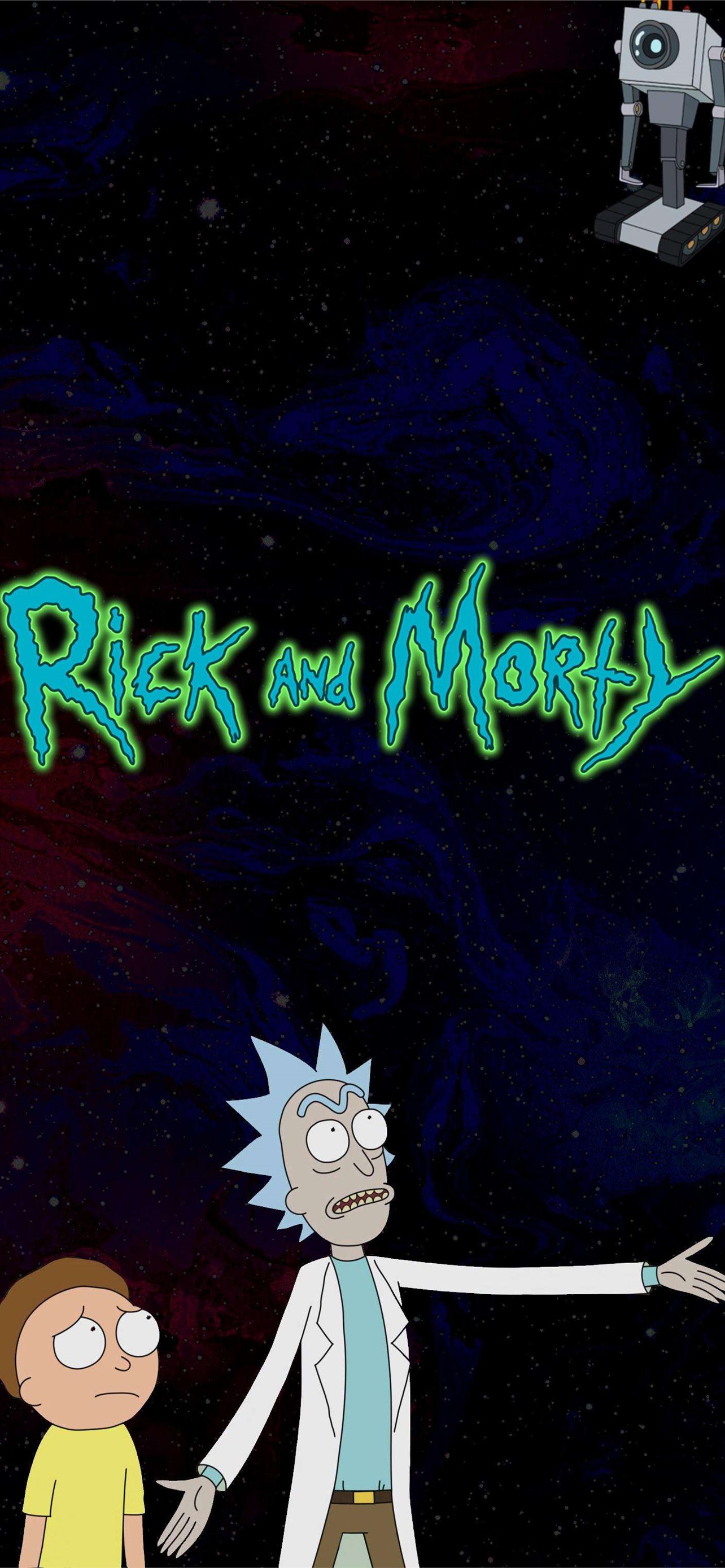 Best Rick and morty iPhone HD Wallpaper