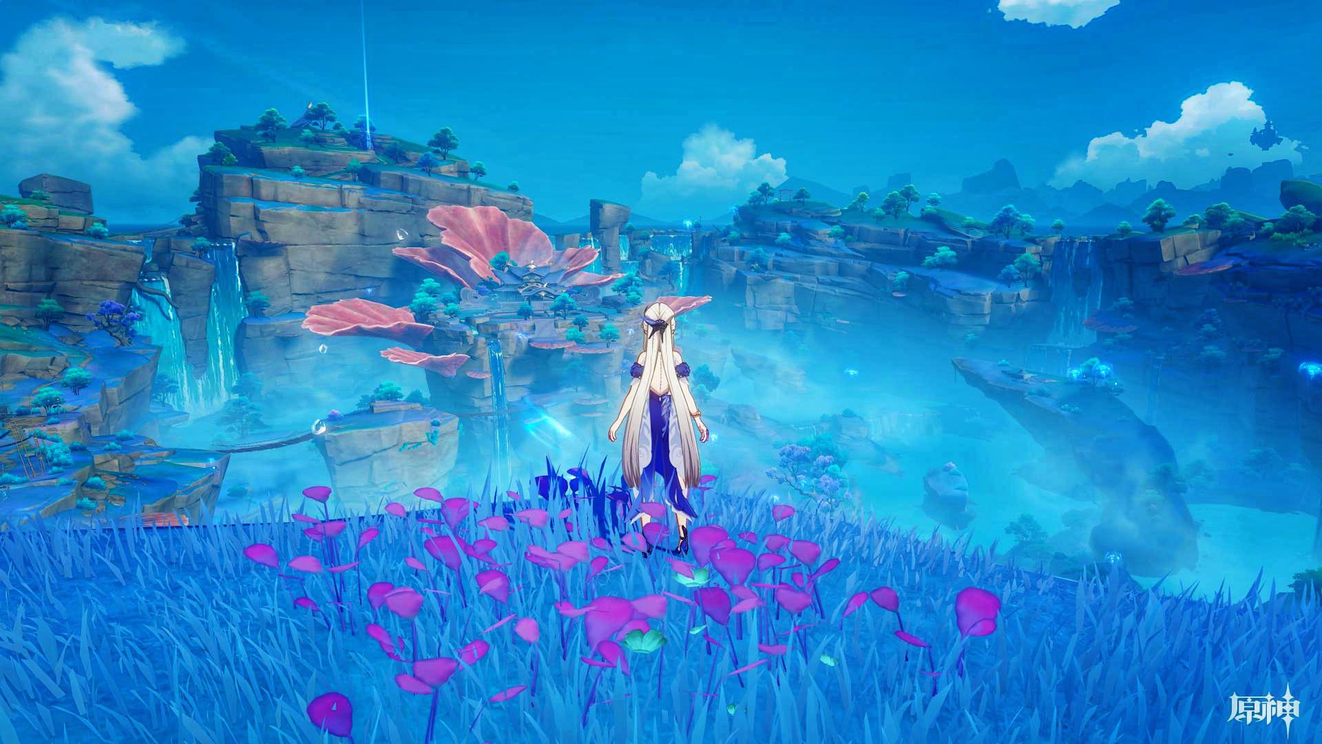 month into the game & finally arrived at the Watatsumi Island, simply breathtaking