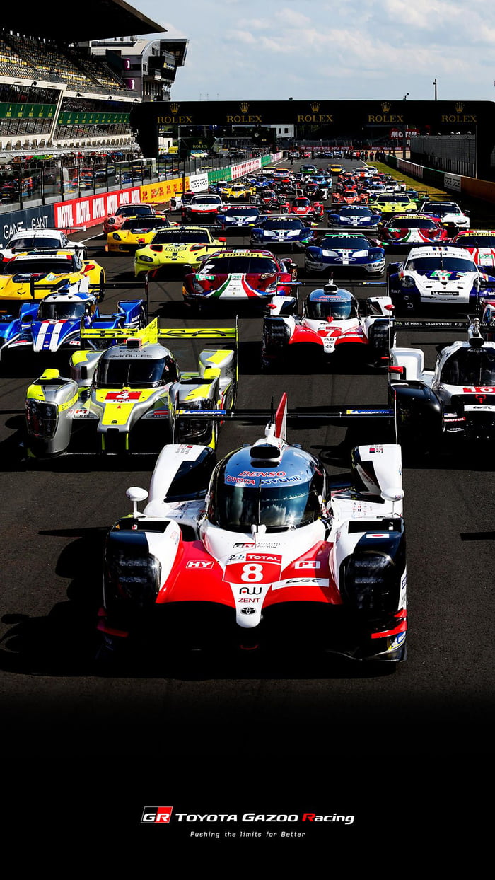 My current wallpaper Because of lemans You can find im on Toyota gazoo racing website gallery