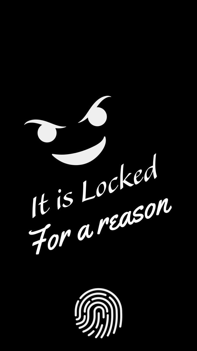 It Is Locked For A Reason Wallpapers - Wallpaper Cave