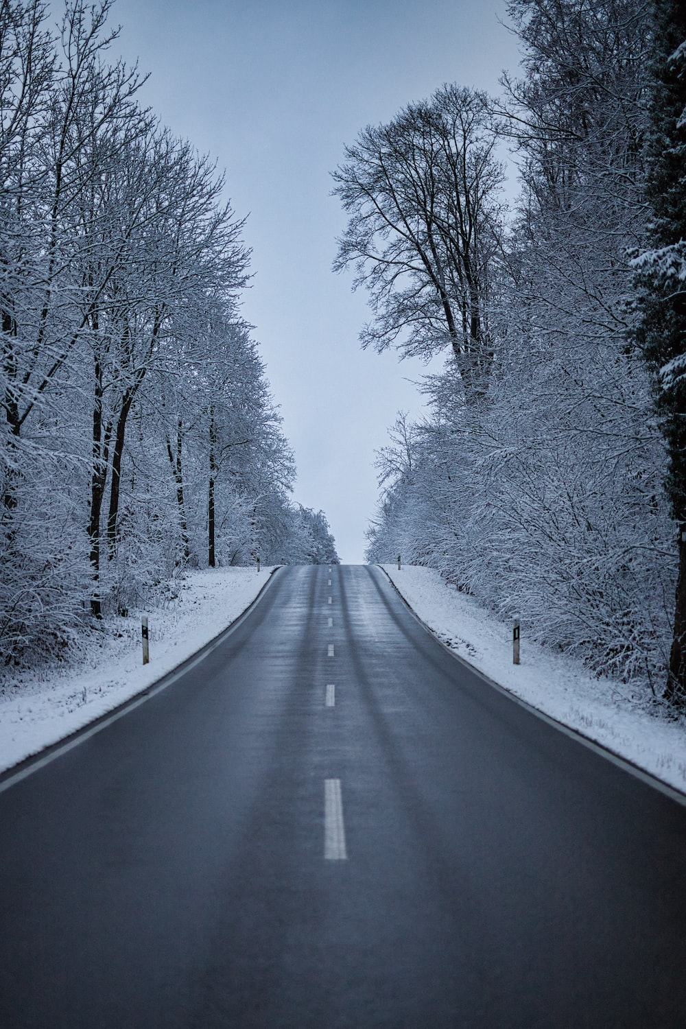 Winter Road Picture. Download Free Image