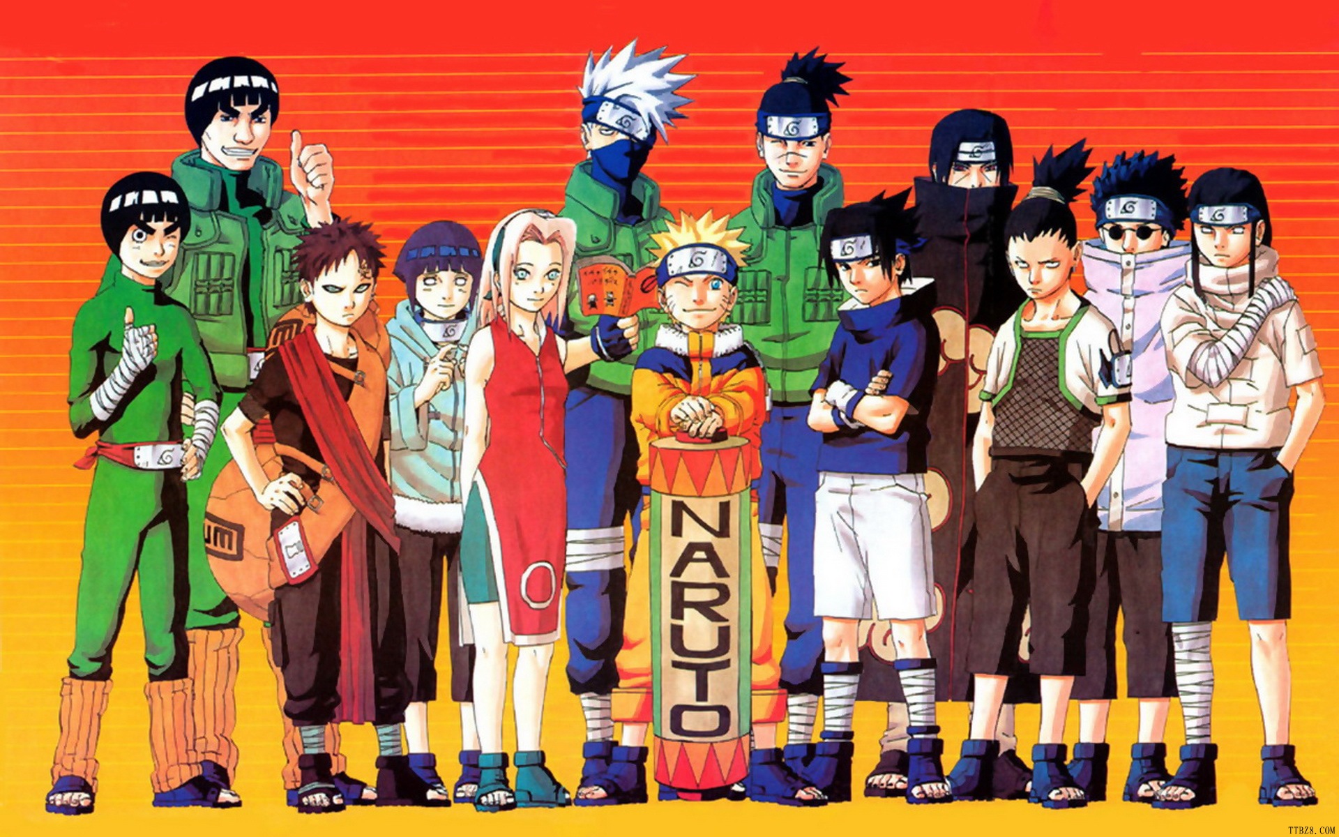 Naruto Team 7 Wallpaper - Download to your mobile from PHONEKY