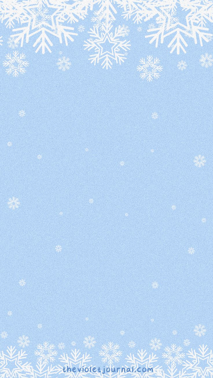 Blue Christmas iPhone Wallpaper with White Snowflakes. Winter wallpaper, Christmas phone wallpaper, Christmas wallpaper background