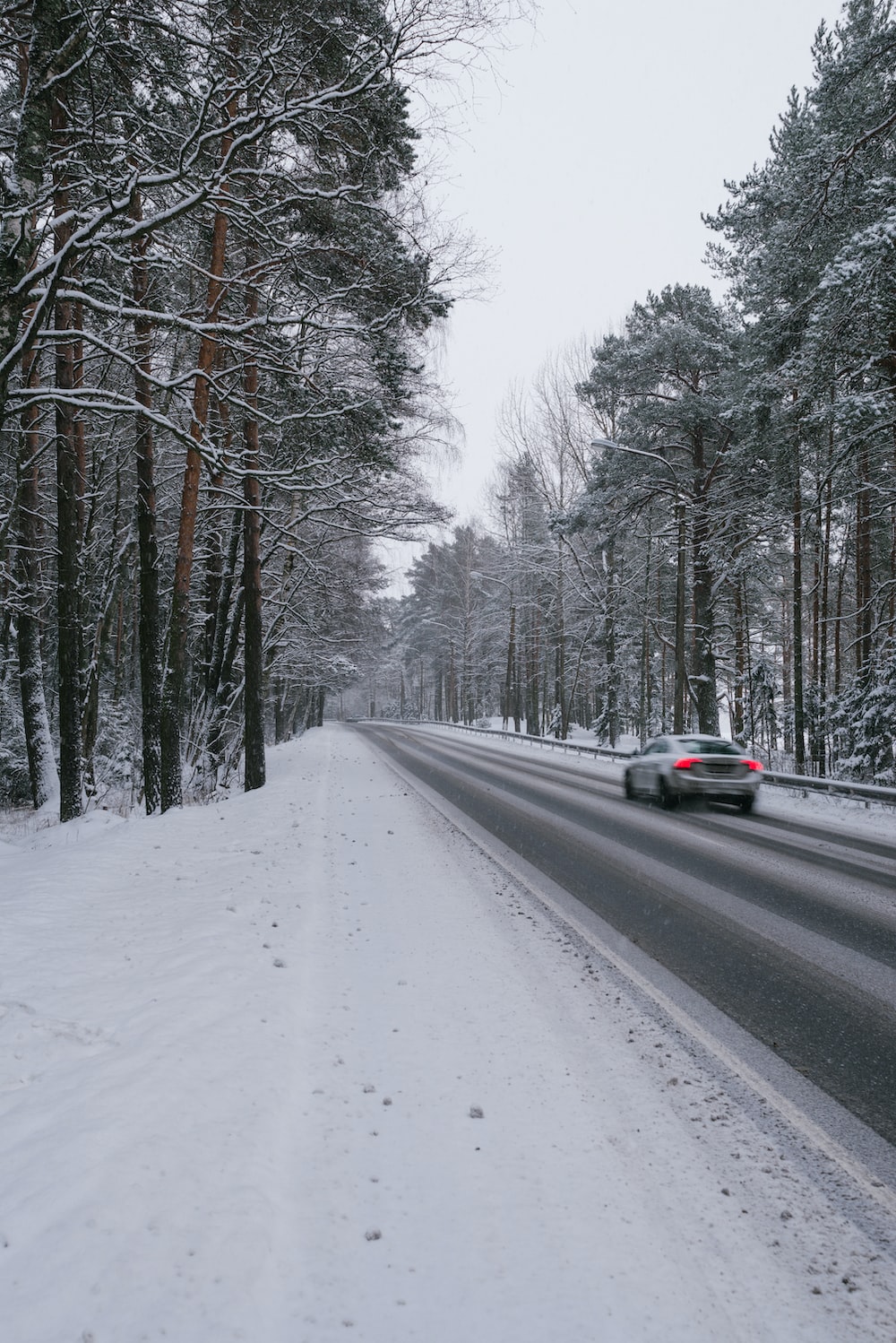 Winter Road Picture. Download Free Image