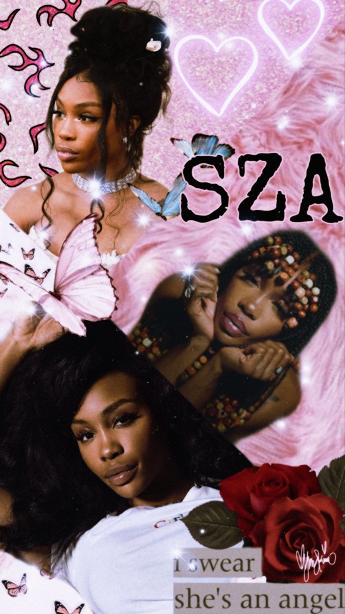 Share Skiwo's SZA Aesthetic Wallpaper. Sza singer, Celebrity wallpaper, Black girl aesthetic