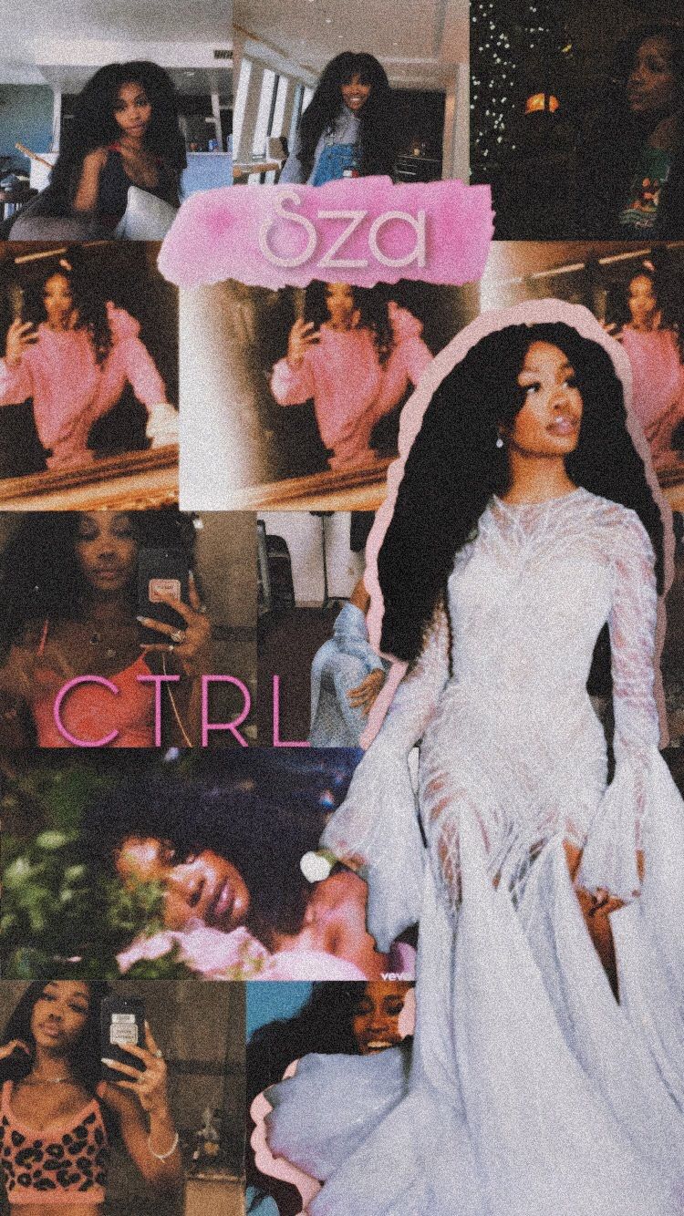 Sza college aesthetic wallpaper. Photo wall collage, Aesthetic wallpaper, Female singers