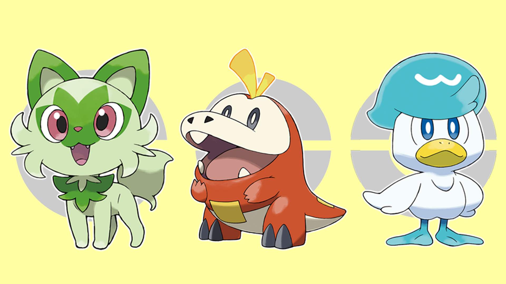 Pokemon Scarlet and Violet Starters, Fuecoco, Sprigatito, Quaxly Everything We Know