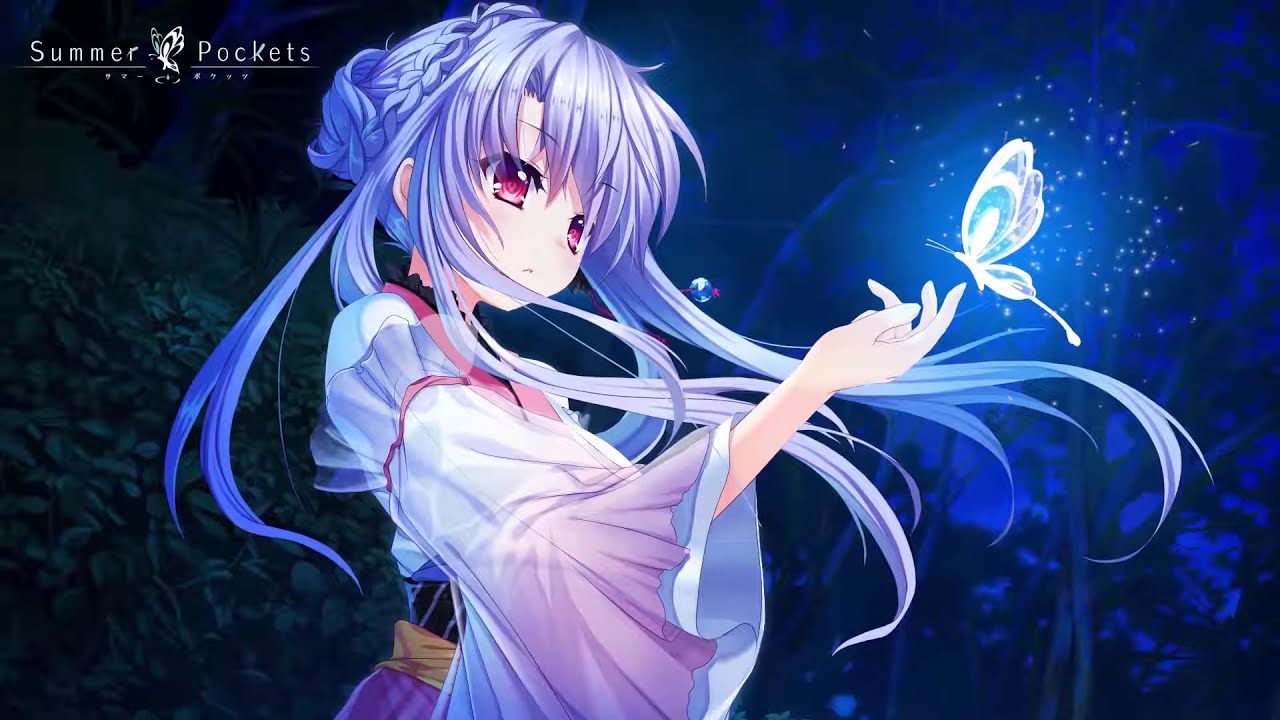 Summer Pockets 空門 蒼 Sorakado Ao [ Live / Animated / Wallpaper Engine ]
