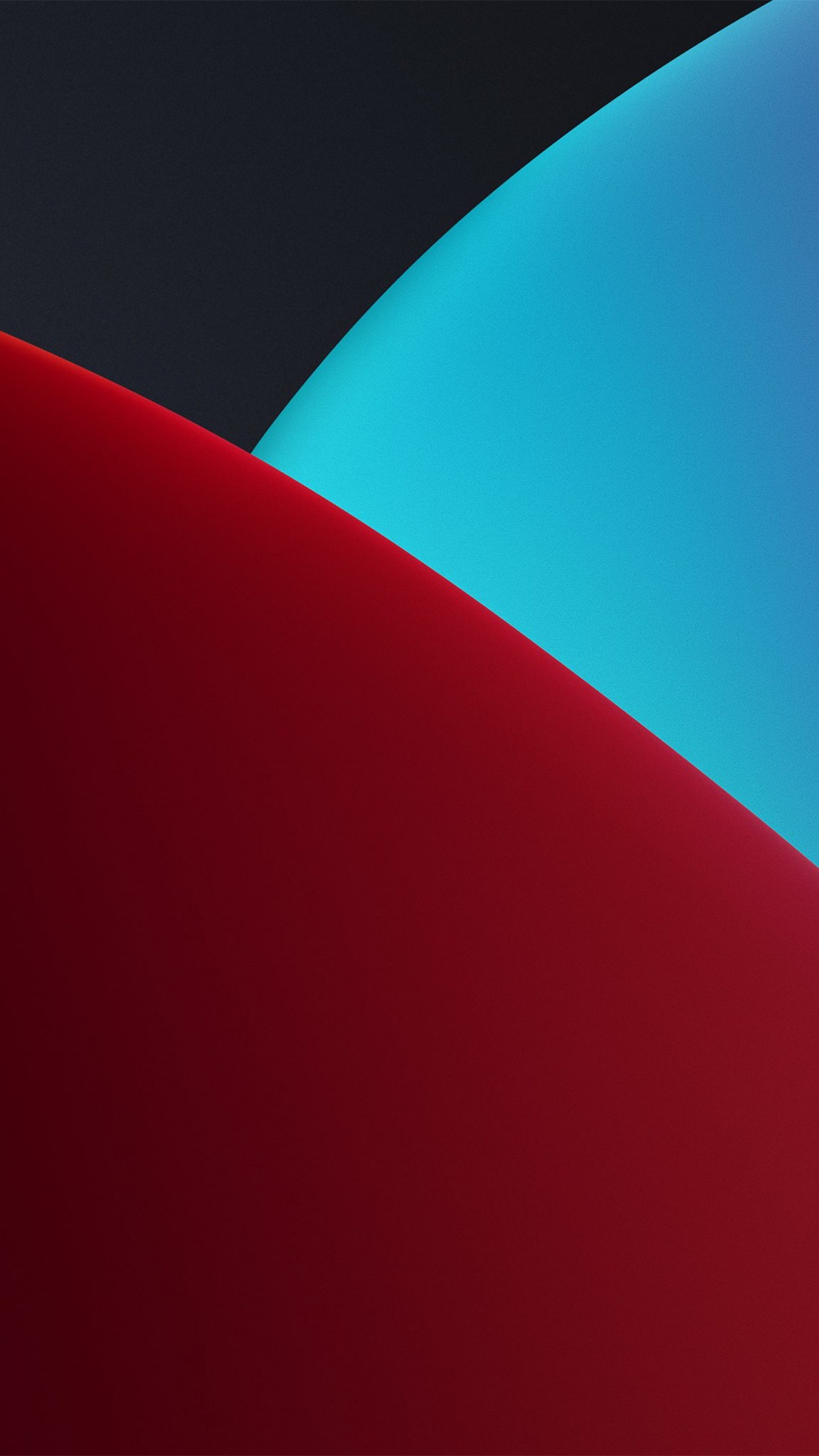Wallpaper Apple CarPlay, red, blue, dark, OS