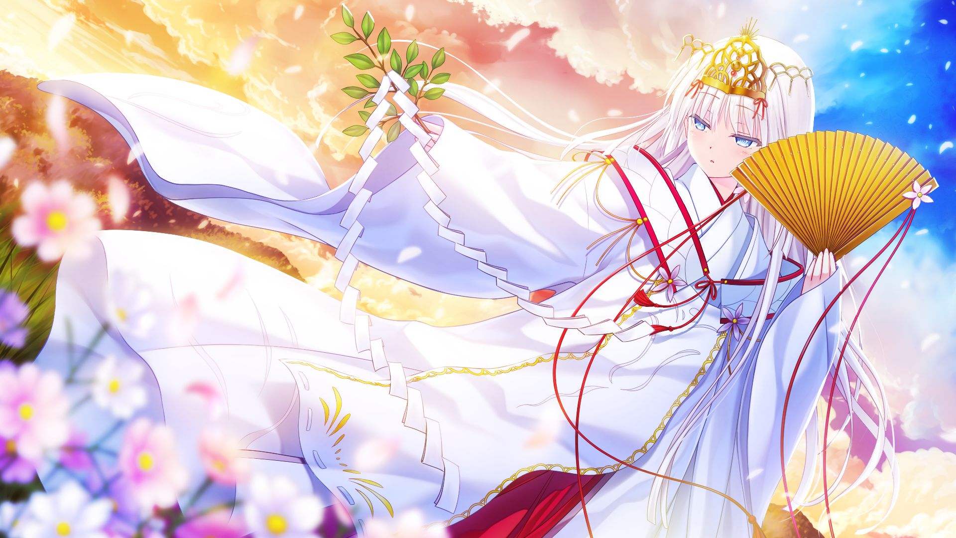 HD desktop wallpaper: Anime, Naruse Shiroha, Summer Pockets, Nomura Miki, Kano Tenzen, Misaki Kyoko, Mitani Ryoichi, Naruse Kobato, Sorakado Ao download free picture