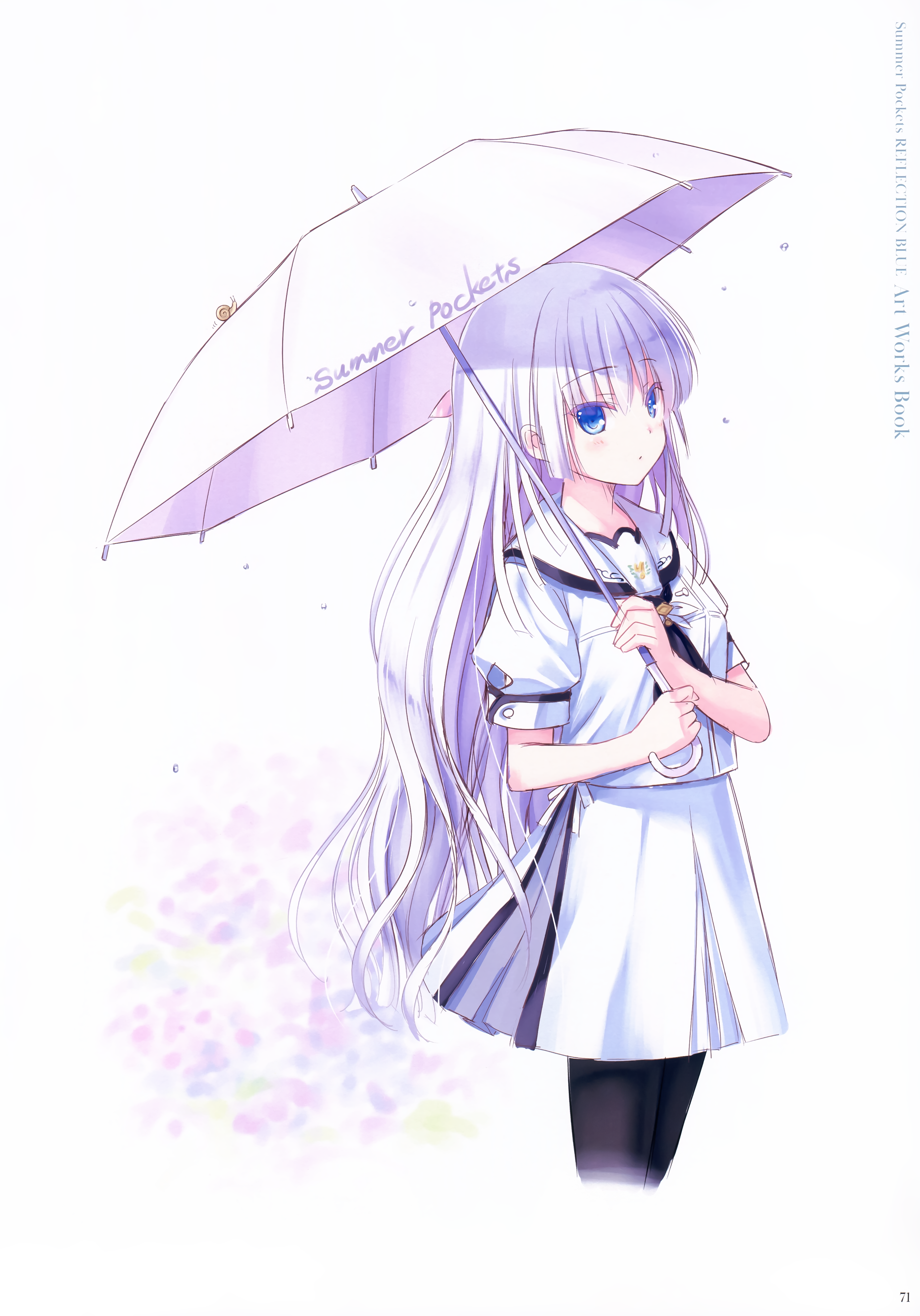 Naruse Shiroha (summer Pockets) Drawn By Na Ga