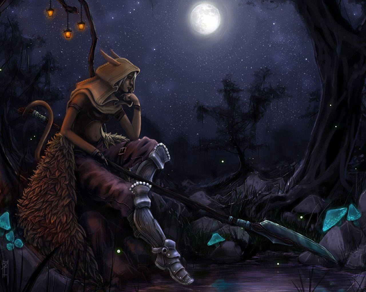 Elf Warrior Wallpaper