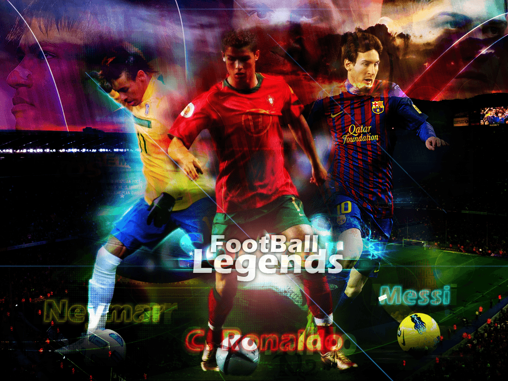 Cristiano Ronaldo Lionel Messi Neymar Jr Full HD Wallpaper. Photo