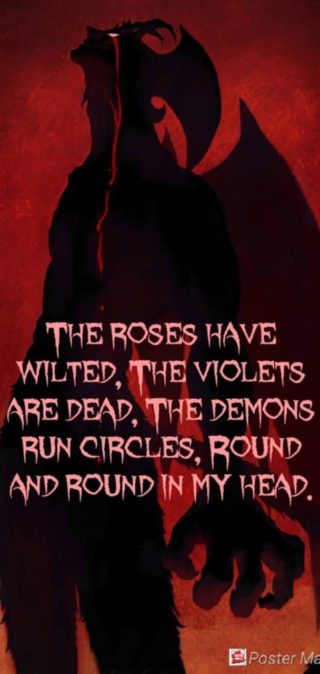 Demons quotes. Demonic quotes, Scary quotes, Dark quotes