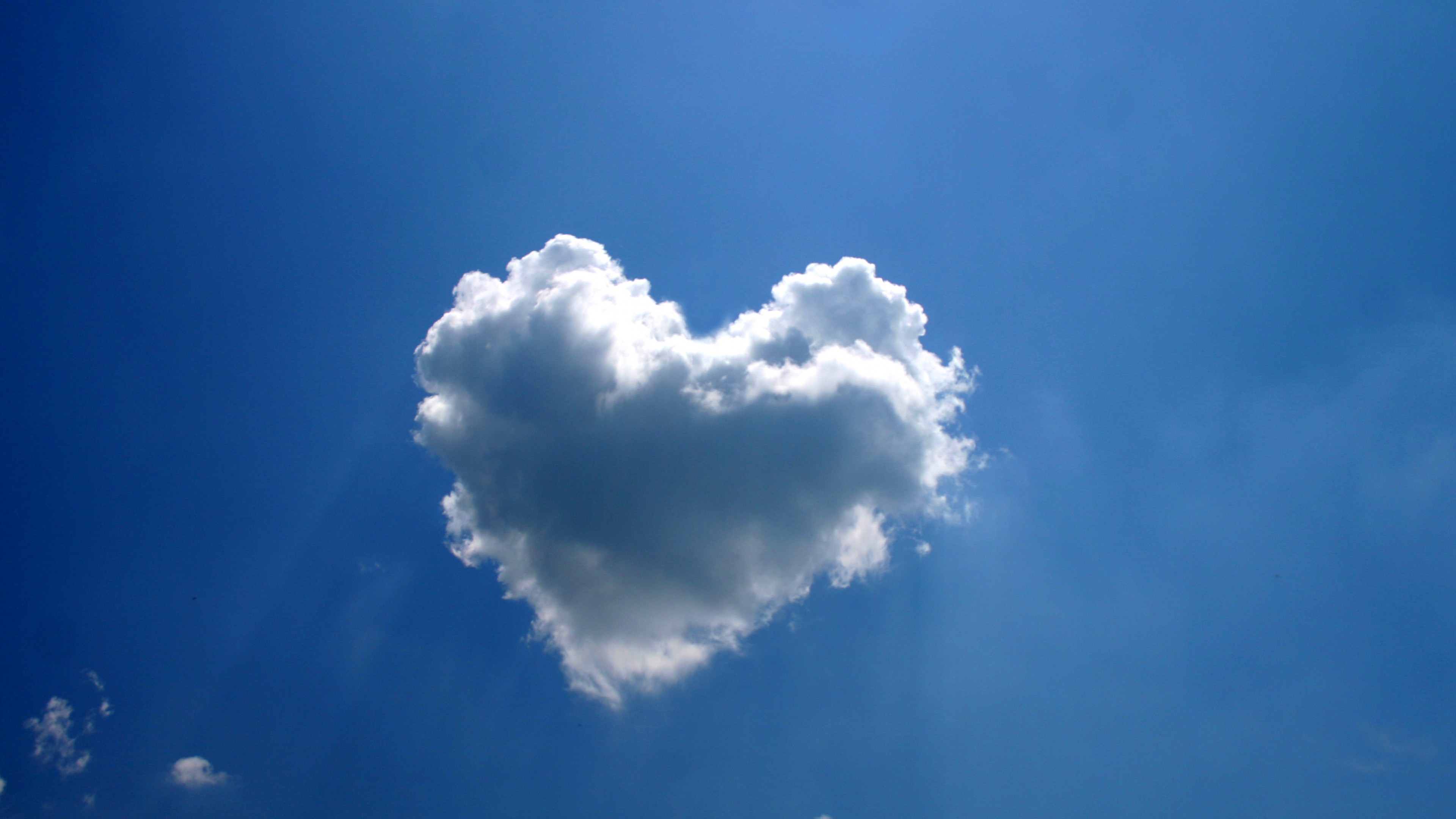 Stock Image love image, heart, clouds, 4k, Stock Image