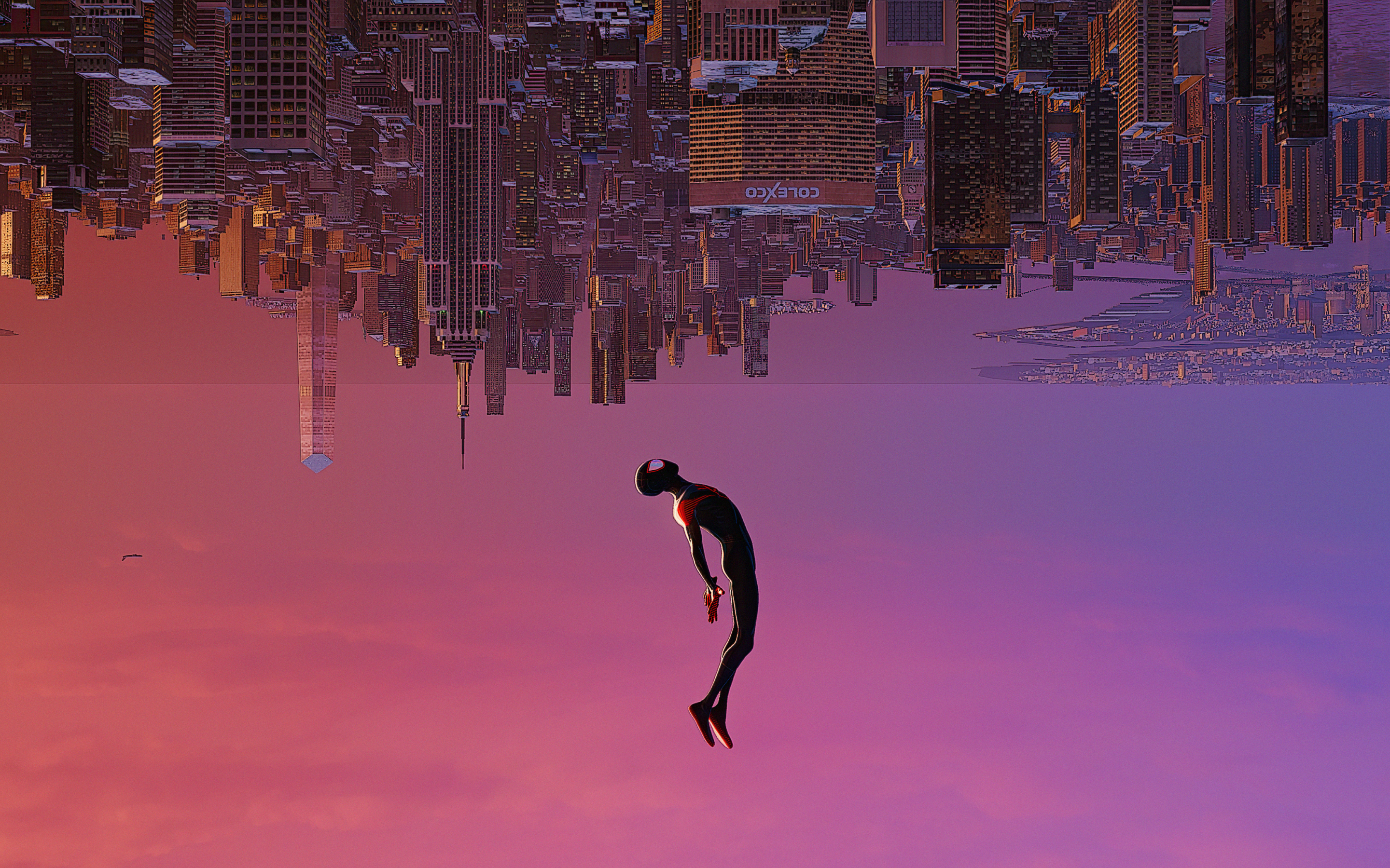 Download Wallpaper 2880x1800 Spiderman, Upside Down Dive, Fan Art, 2021, Mac Pro Retaia 2880x1800 HD Background, 26848