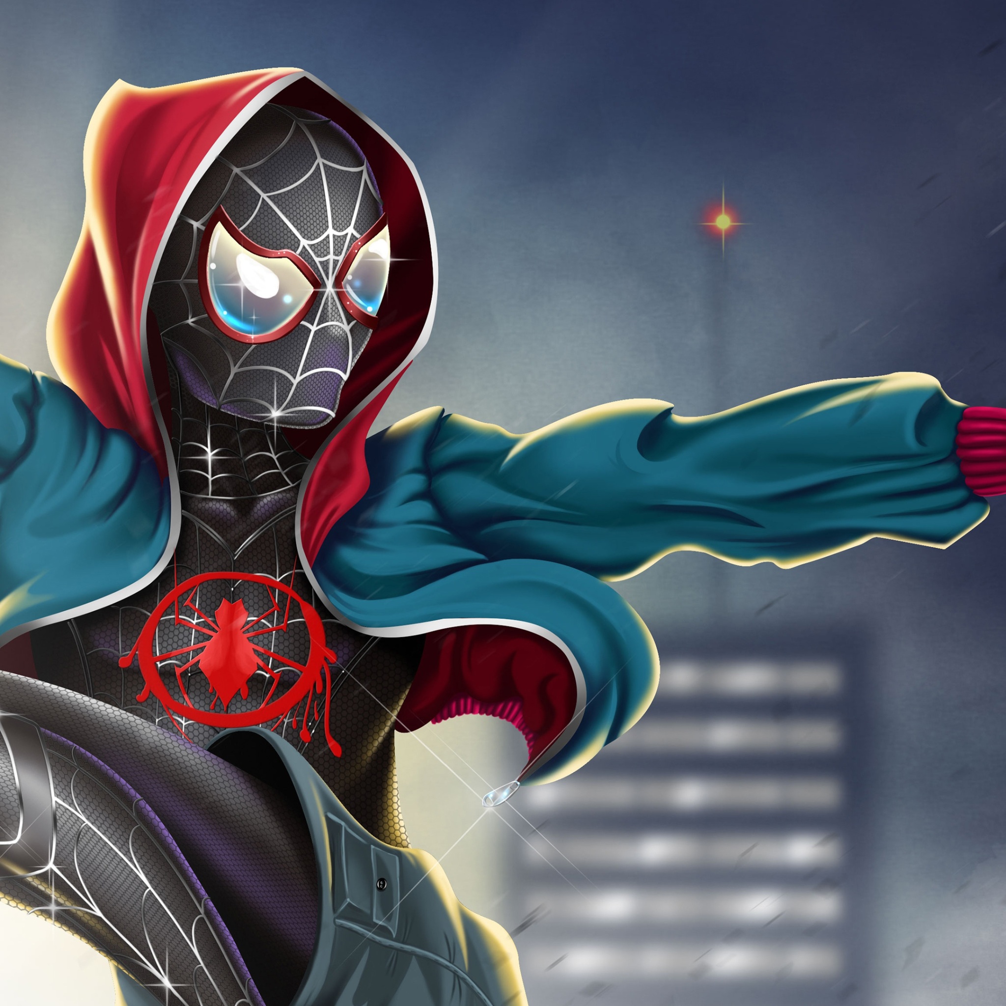 Wallpaper 4k SpiderMan Into The Spider Verse New FanArt Wallpaper
