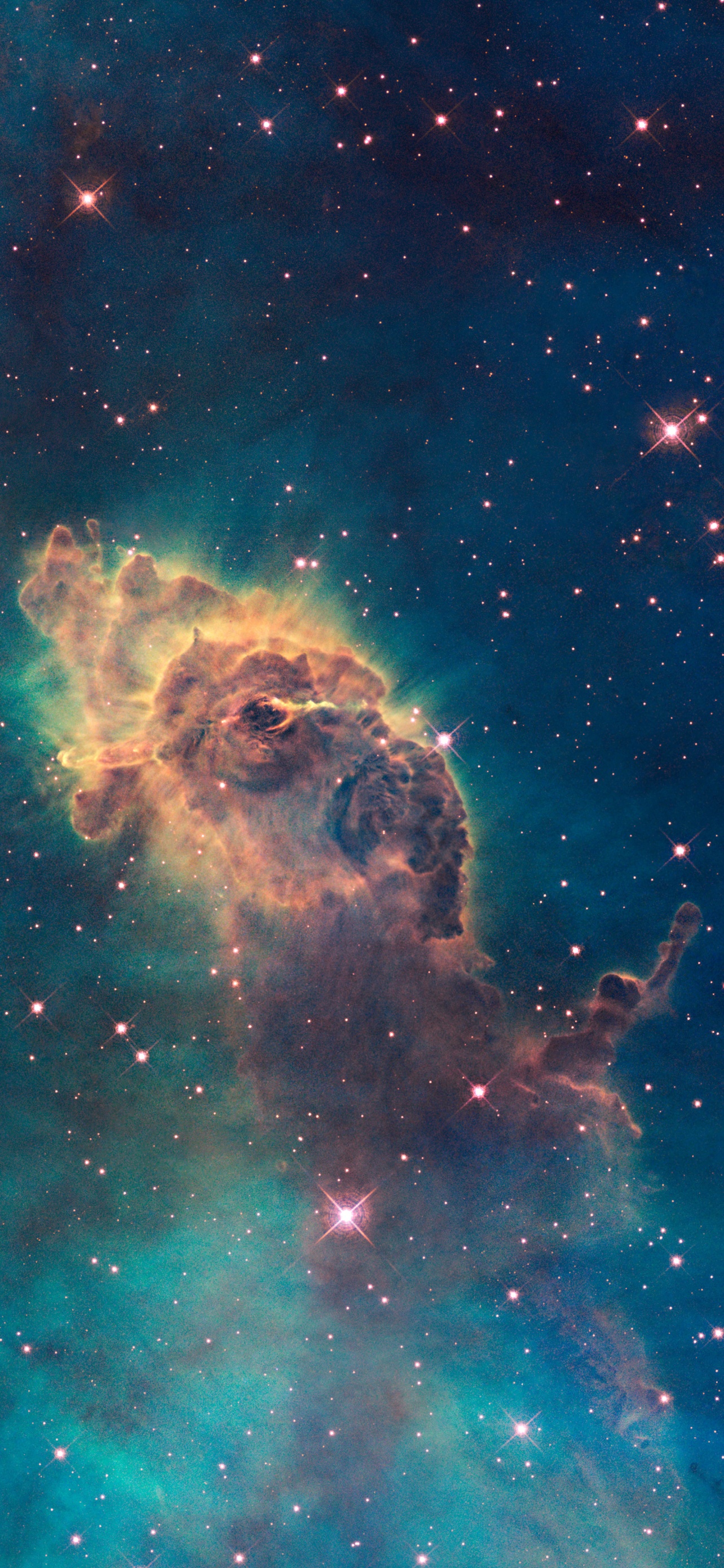 Carina Nebula Wallpaper 4K, Constellation, Space