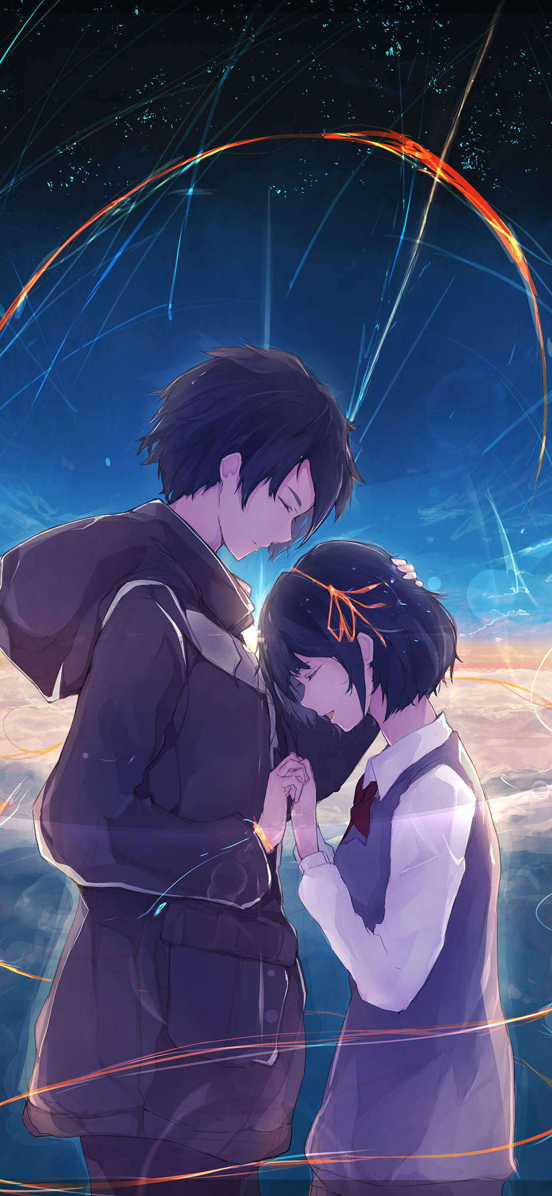 anime kiminonawa drawing art illustration