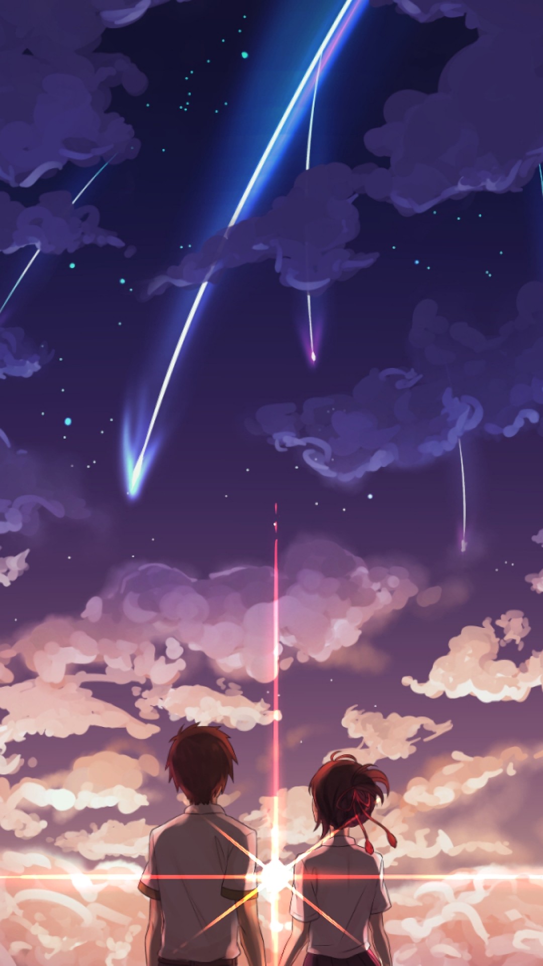 Anime Sky iPhone Wallpaper
