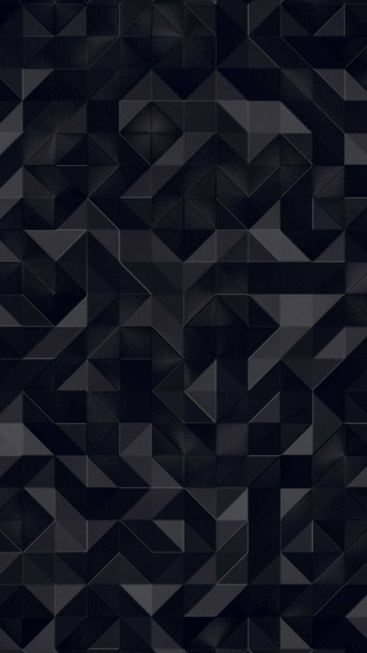 Dark, triangles, abstract, pattern, 720x1280 wallpaper. Geometric wallpaper iphone, Graphic wallpaper, Blue and white wallpaper