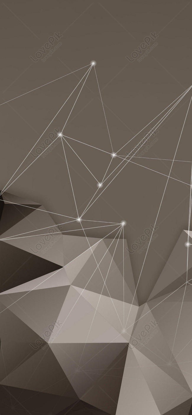 Geometric Technology Background Mobile Wallpaper Image Free Download