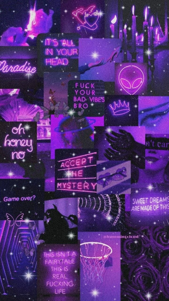 ☁️ PURPLE AESTHETICS ☁️. Purple aesthetic background, Dark purple wallpaper, Purple wallpaper iphone