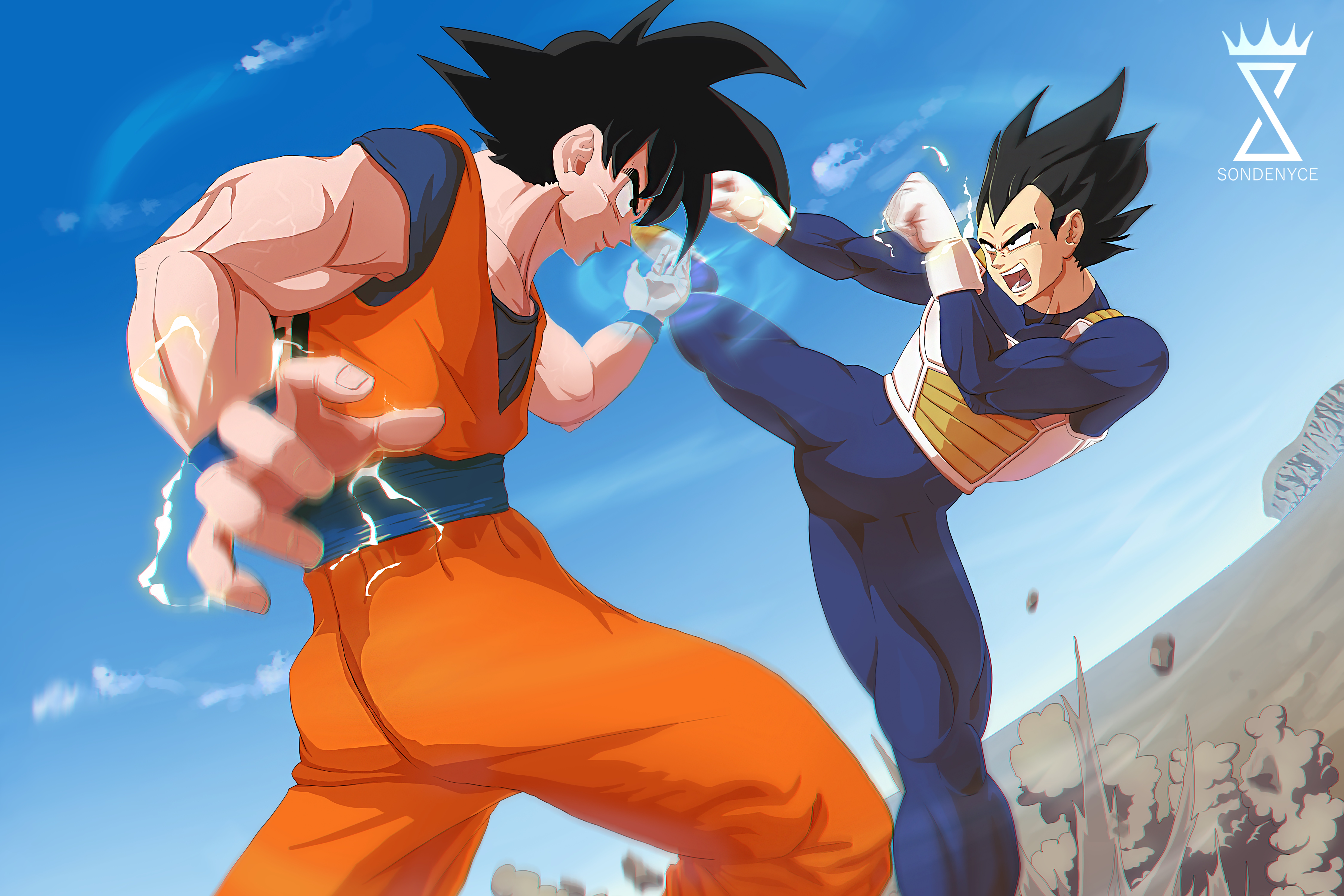Goku vs Vegeta