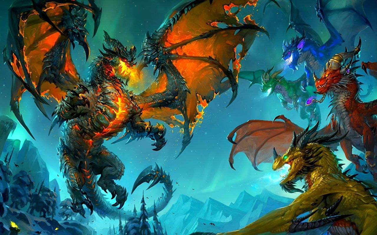 World of Warcraft Dragon Wallpaper Free World of Warcraft Dragon Background
