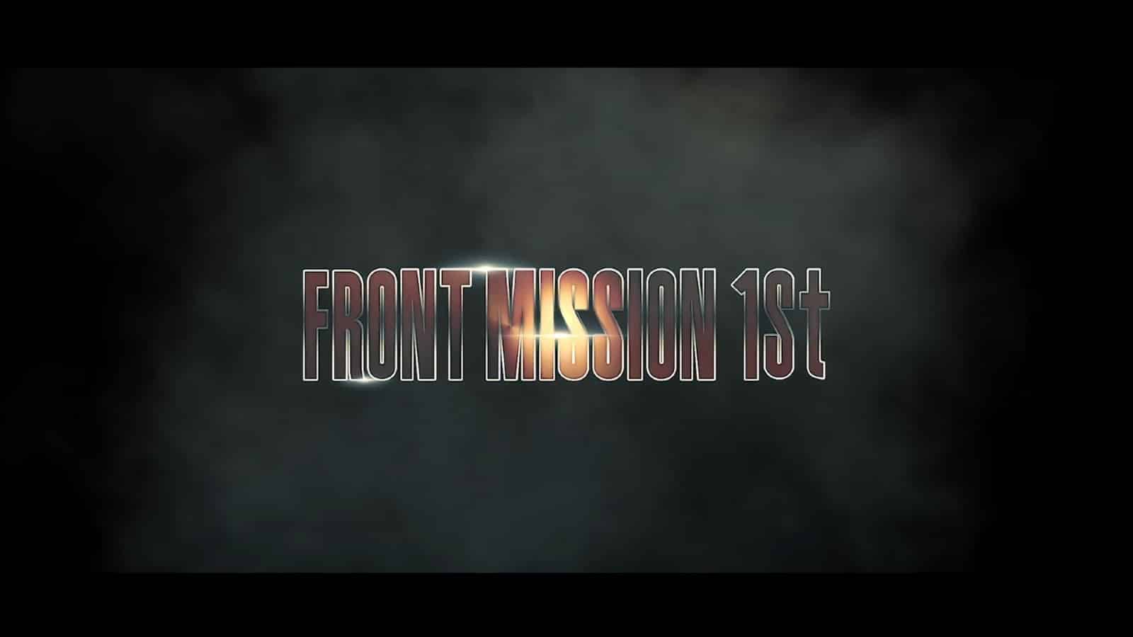 Front Mission 1st: Remake: Trailer, platforms & sequel