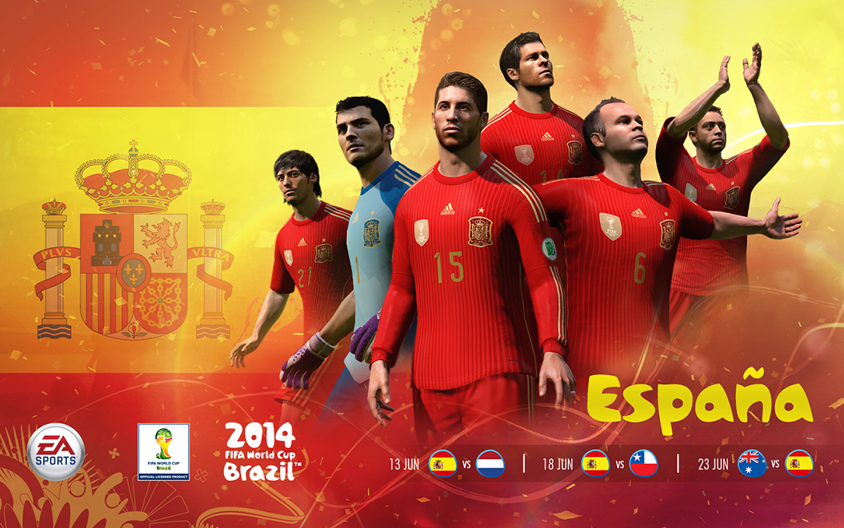 FIFA World Cup 2014 Nations Wallpaper